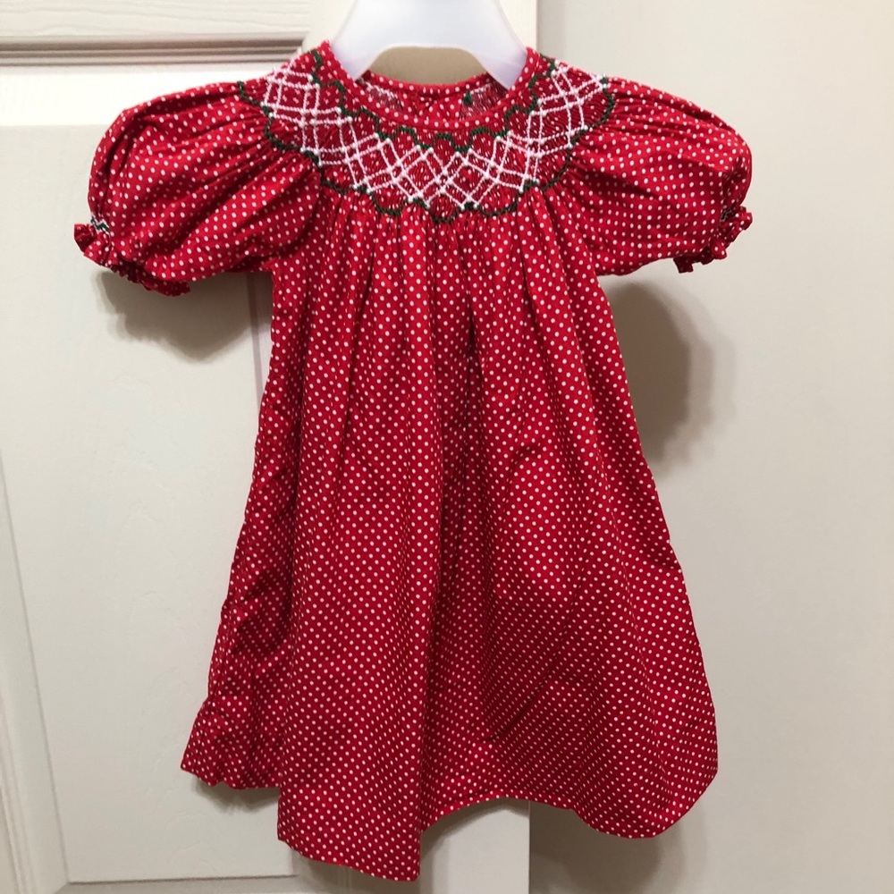 6 month Pleated Dress - Picture 1 of 5